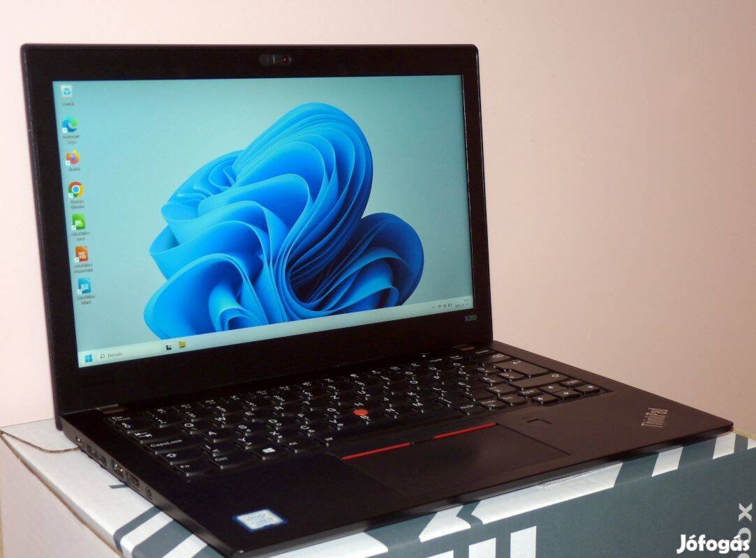 Lenovo Thinkpad X280 12" könnyű, 1 év garanciás notebook