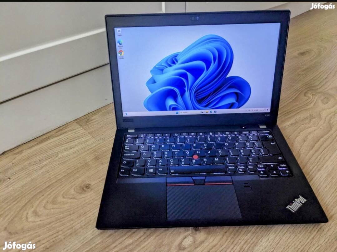 Lenovo Thinkpad X280 i7-8650U, Win11, világítós magyar billentyűzet