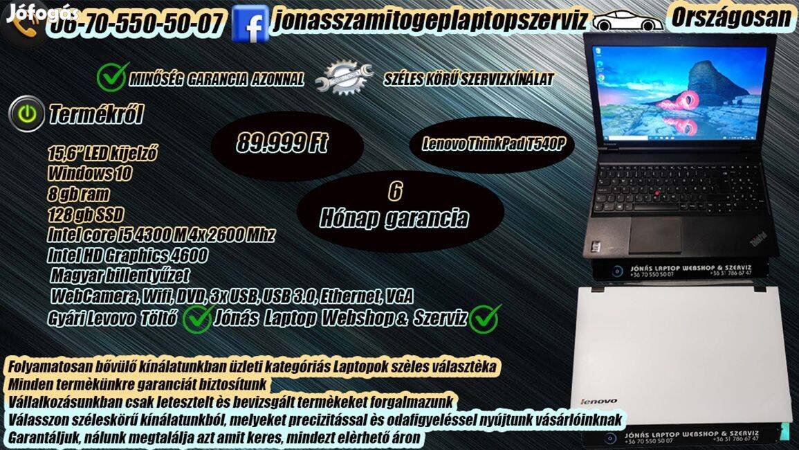 Lenovo Thinkpad egyedi fehér 4x2600 8gb ram ssd garancia