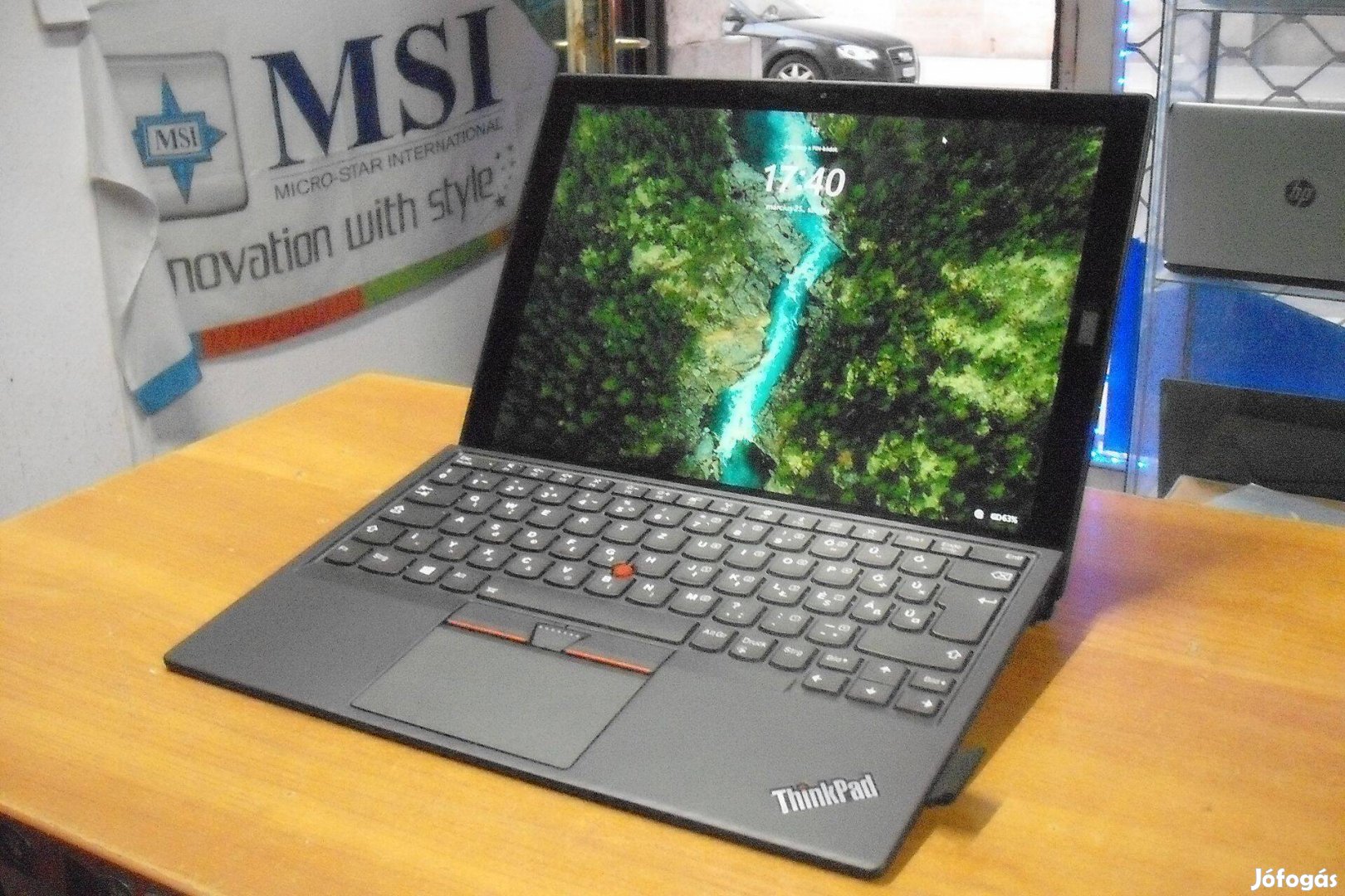 Lenovo Thinkpad x1 tabletlaptop i5 7th, 8 GB, 250 GB SSD 3k