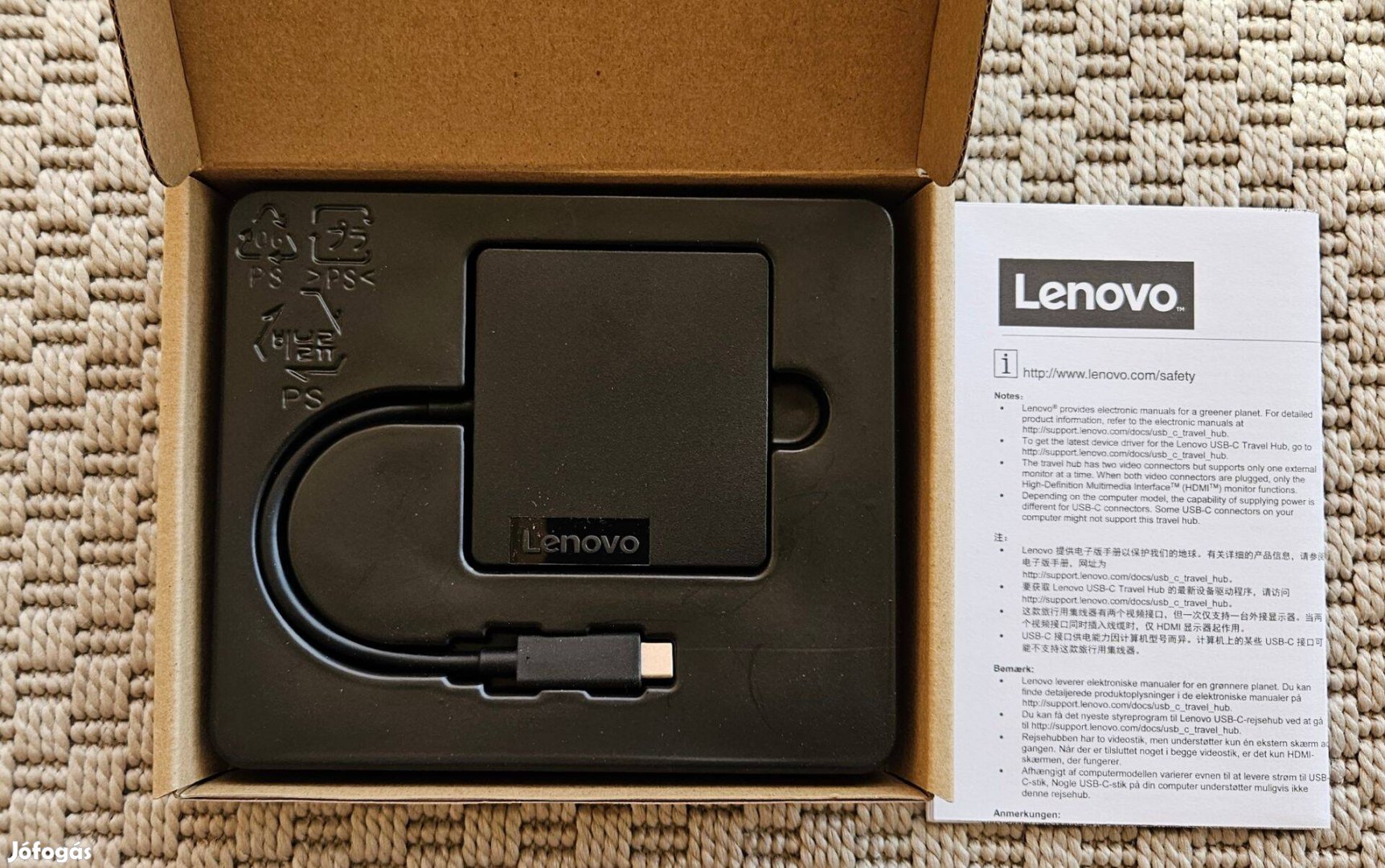 Lenovo USB-C Travel Hub 4X90M60789 eladó