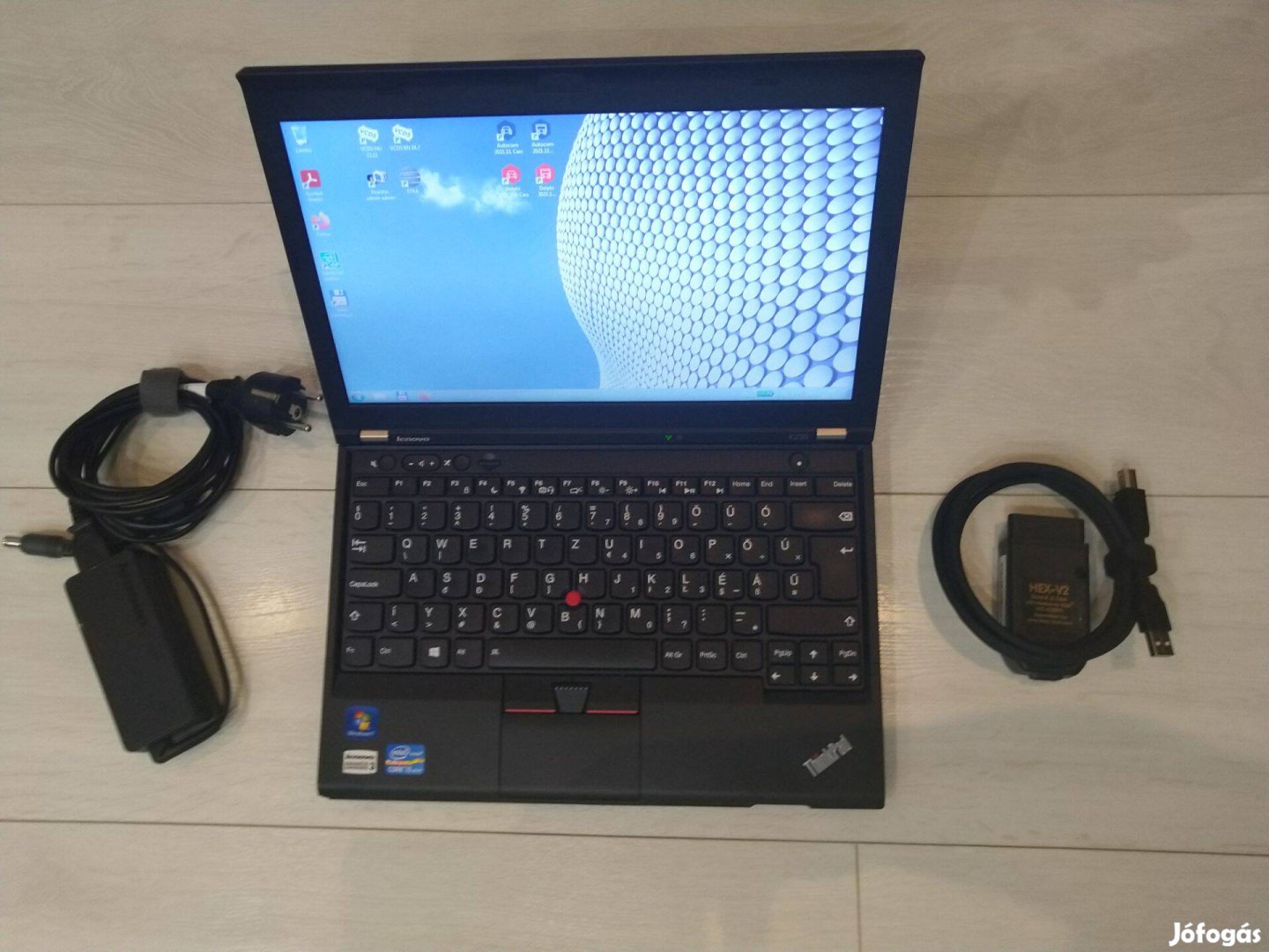 Lenovo X230 i5 Vcds Autocom Elsawin Etka autódiagnosztika laptop note