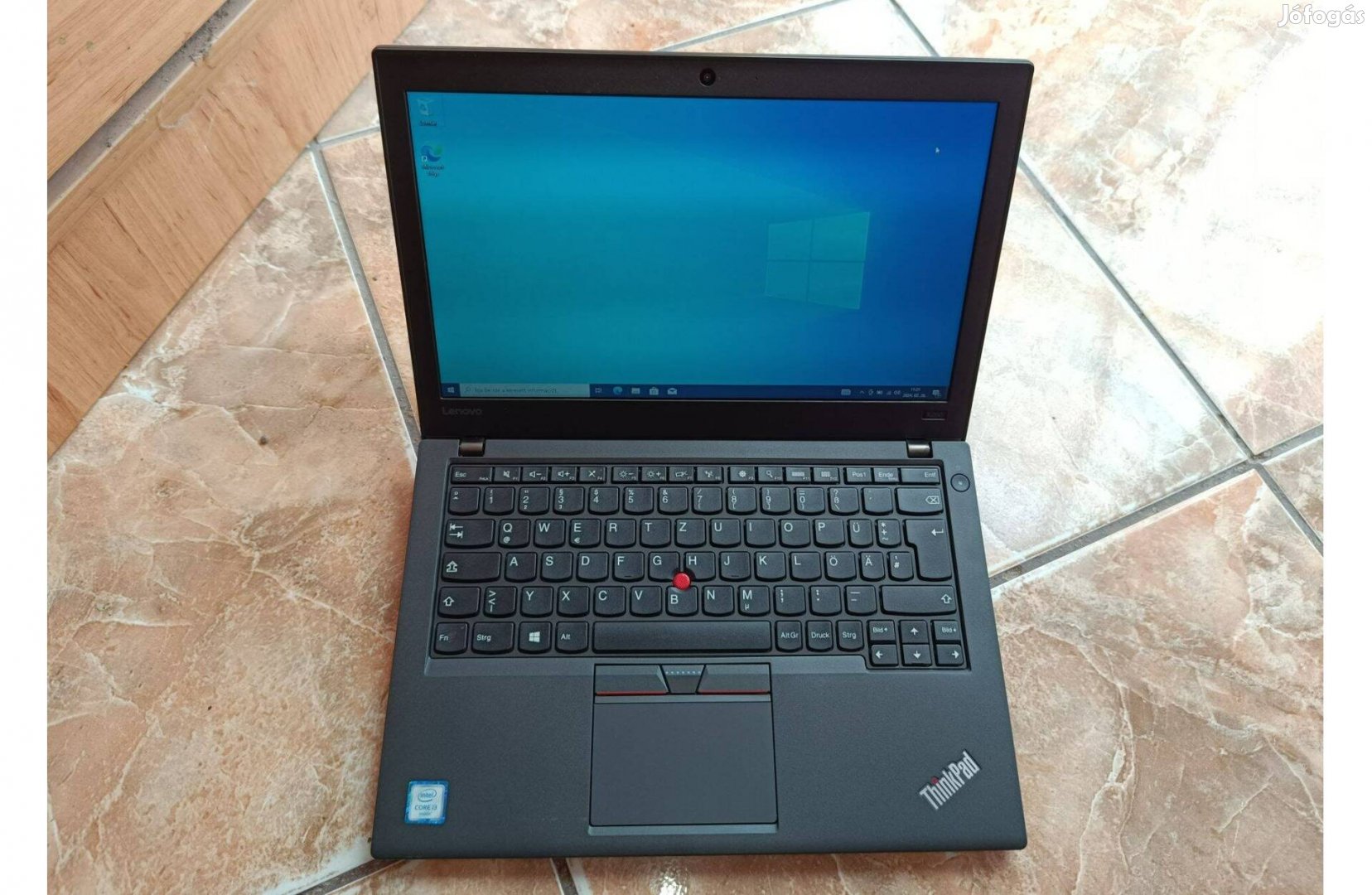 Lenovo X260 laptop 6.gen i3/ 8gb ddr4 /128gb ssd - jó akku - posta is