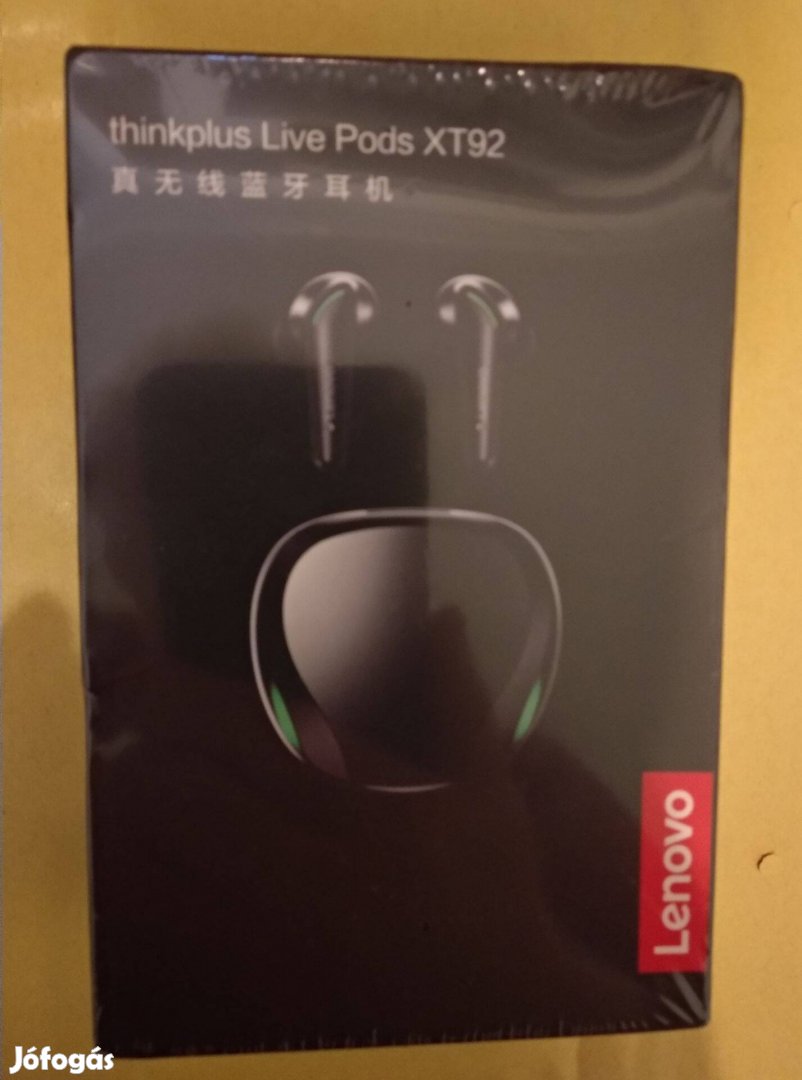 Lenovo XT92 vezeték nélküli Bluetooth fülhallgató (earbuds)