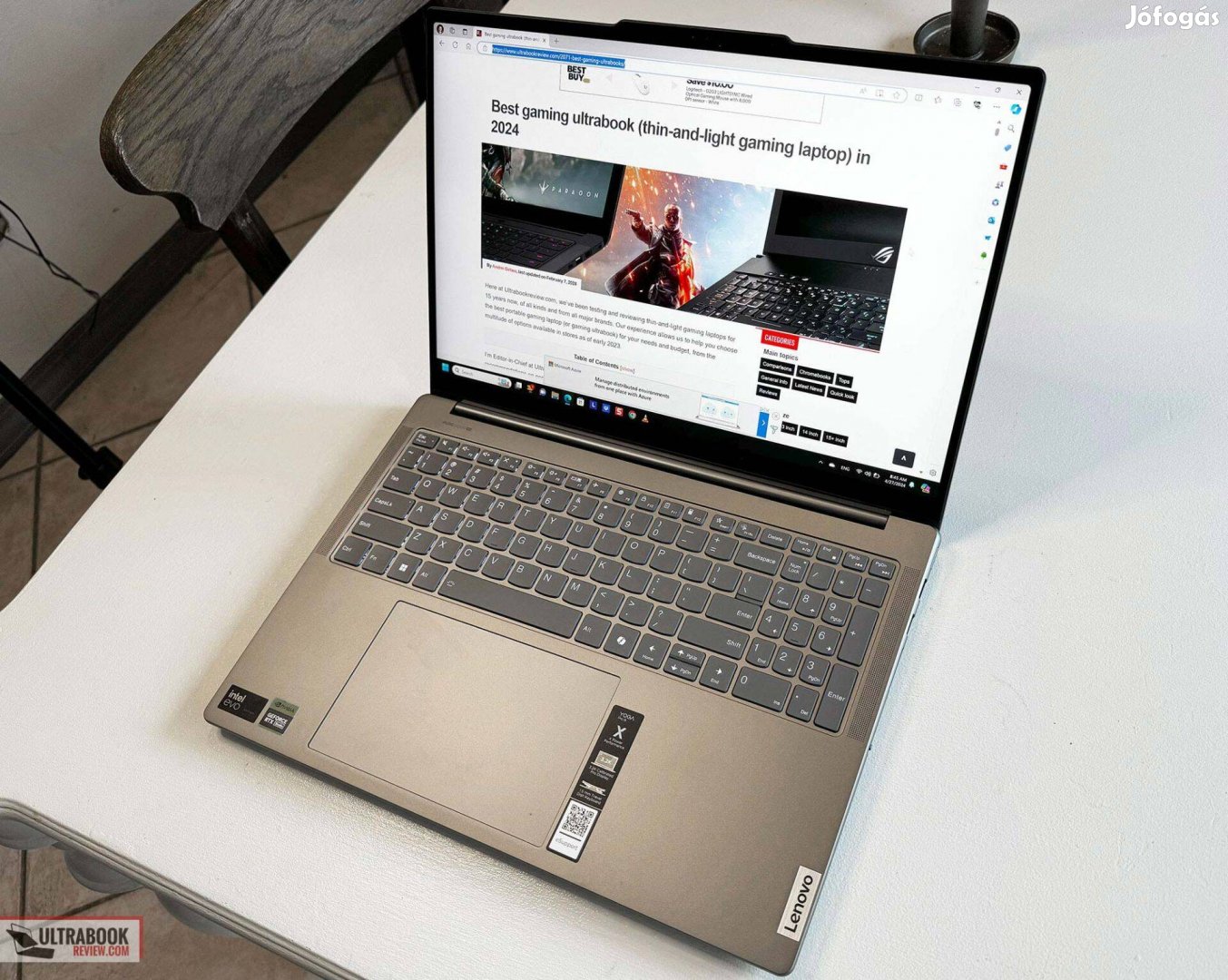 Lenovo Yoga Pro 9 - Bontatlan csomagolásban, 3 év garancia