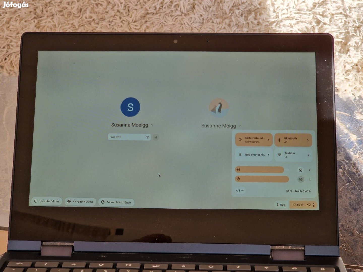 Lenovo chromebook 