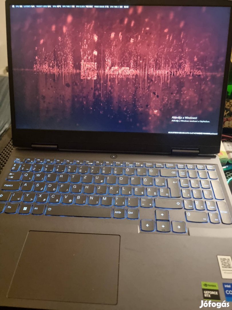 Lenovo gamer laptop eladó!