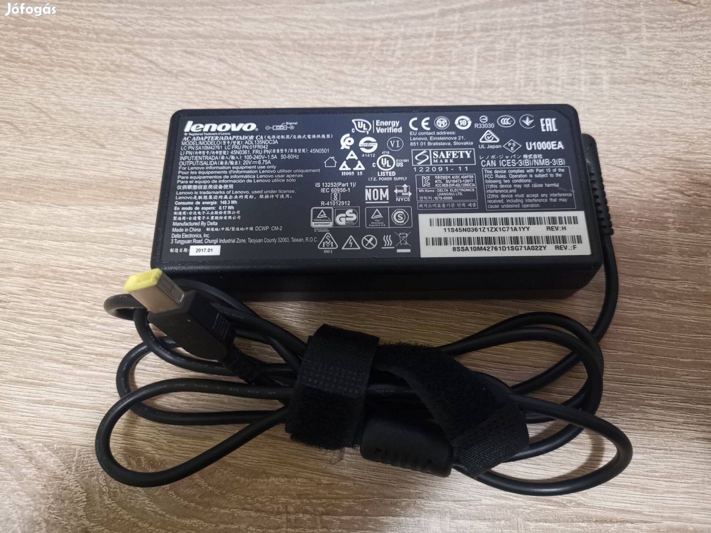 Lenovo gamer laptopokhoz nagy teljesítményű kocka töltő !