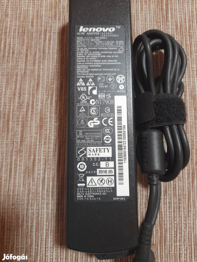 Lenovo hálózati adapter, tápegység 