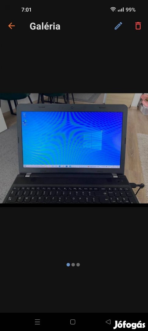 Lenovo laptop eladó 