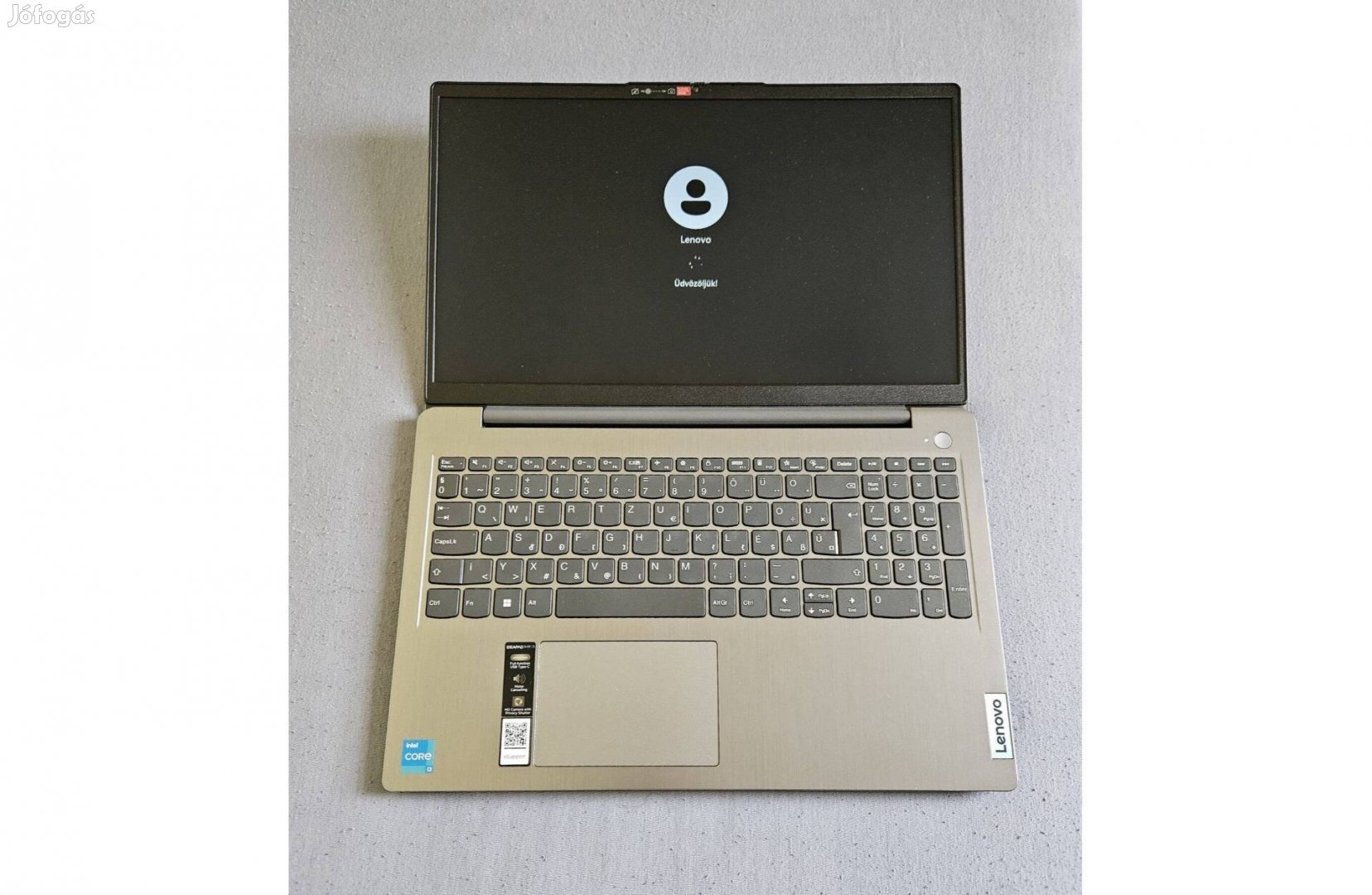 Lenovo laptop garanciás