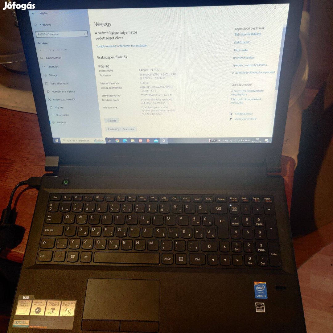 Lenovo laptop használt