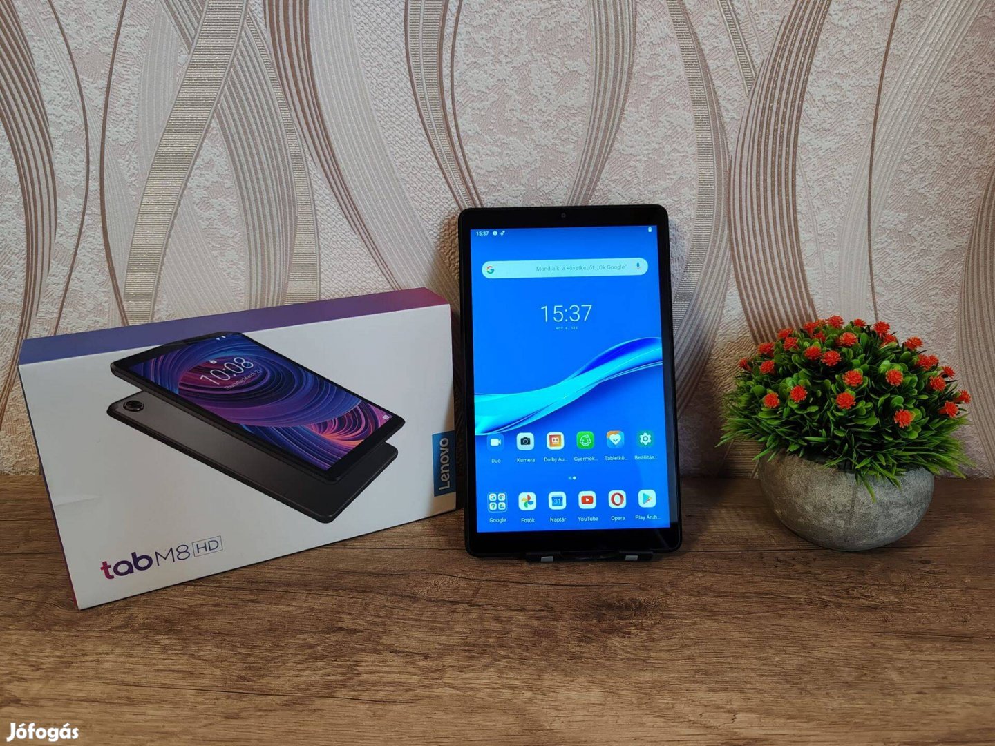 Lenovo tab M8 2+16GB újszerű, dobozos, ajándék töltővel