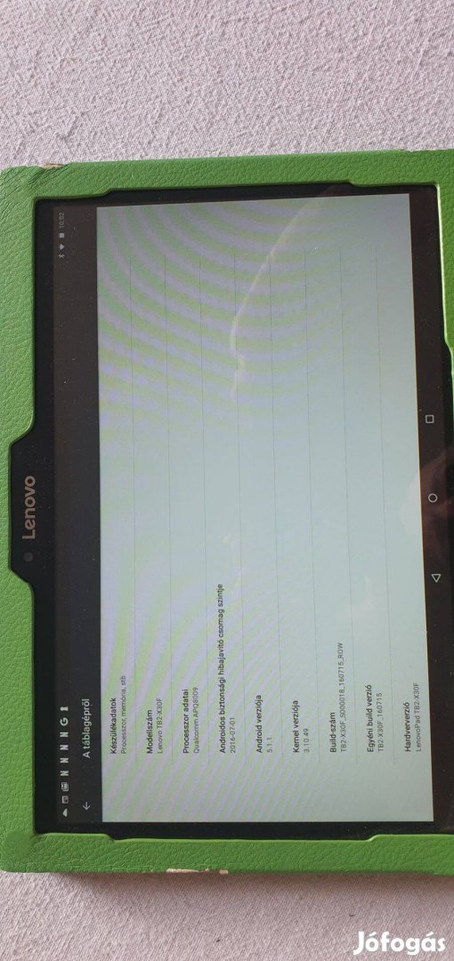 Lenovo tb2-x30f tablet