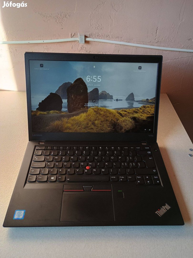 Lenovo thinkpad T470s (i5,12GB, Windows 11 Pro, 1 év garancia.)