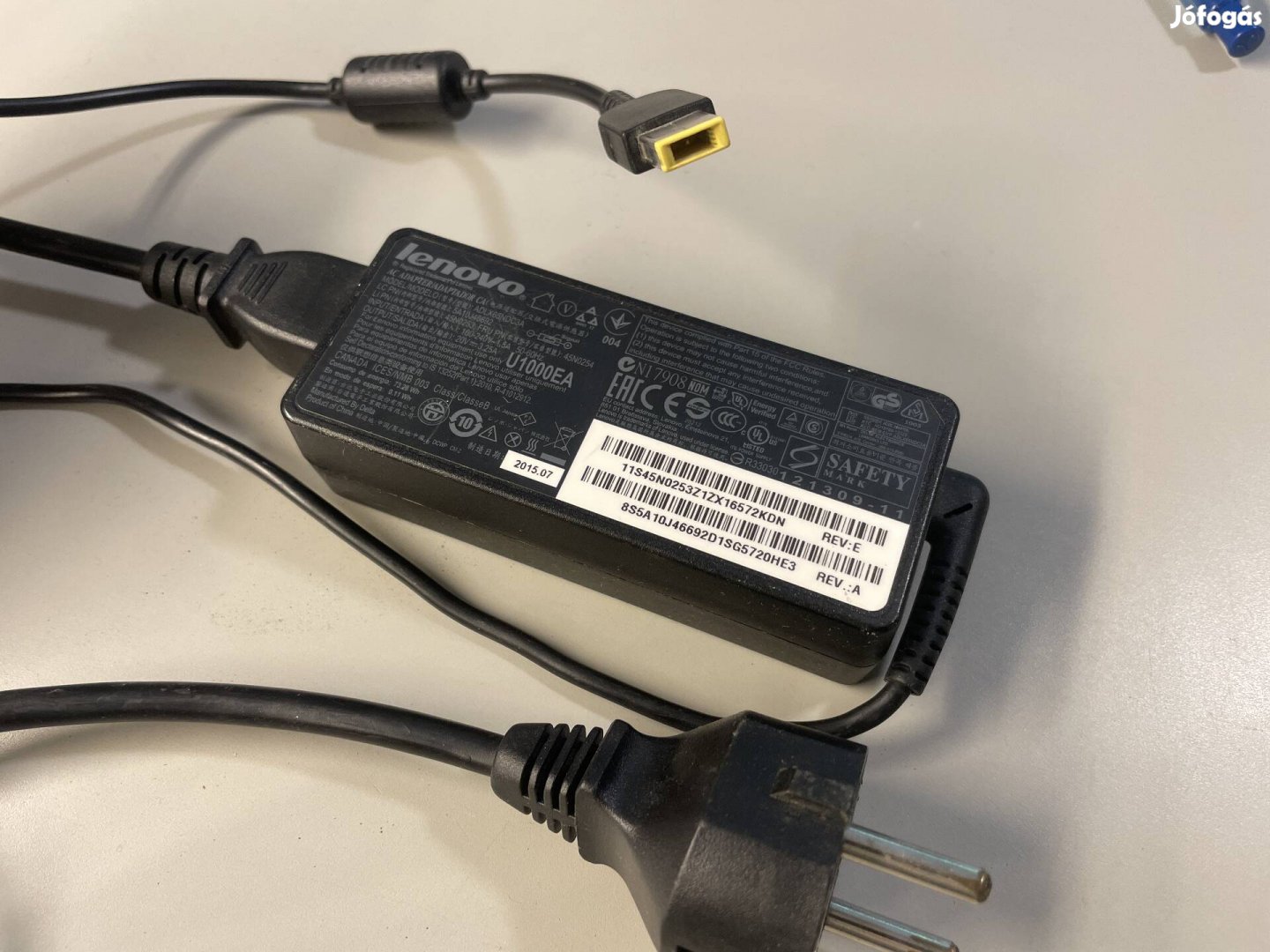 Lenovo töltő 20V 3,25A Adlx65NDC3A 
