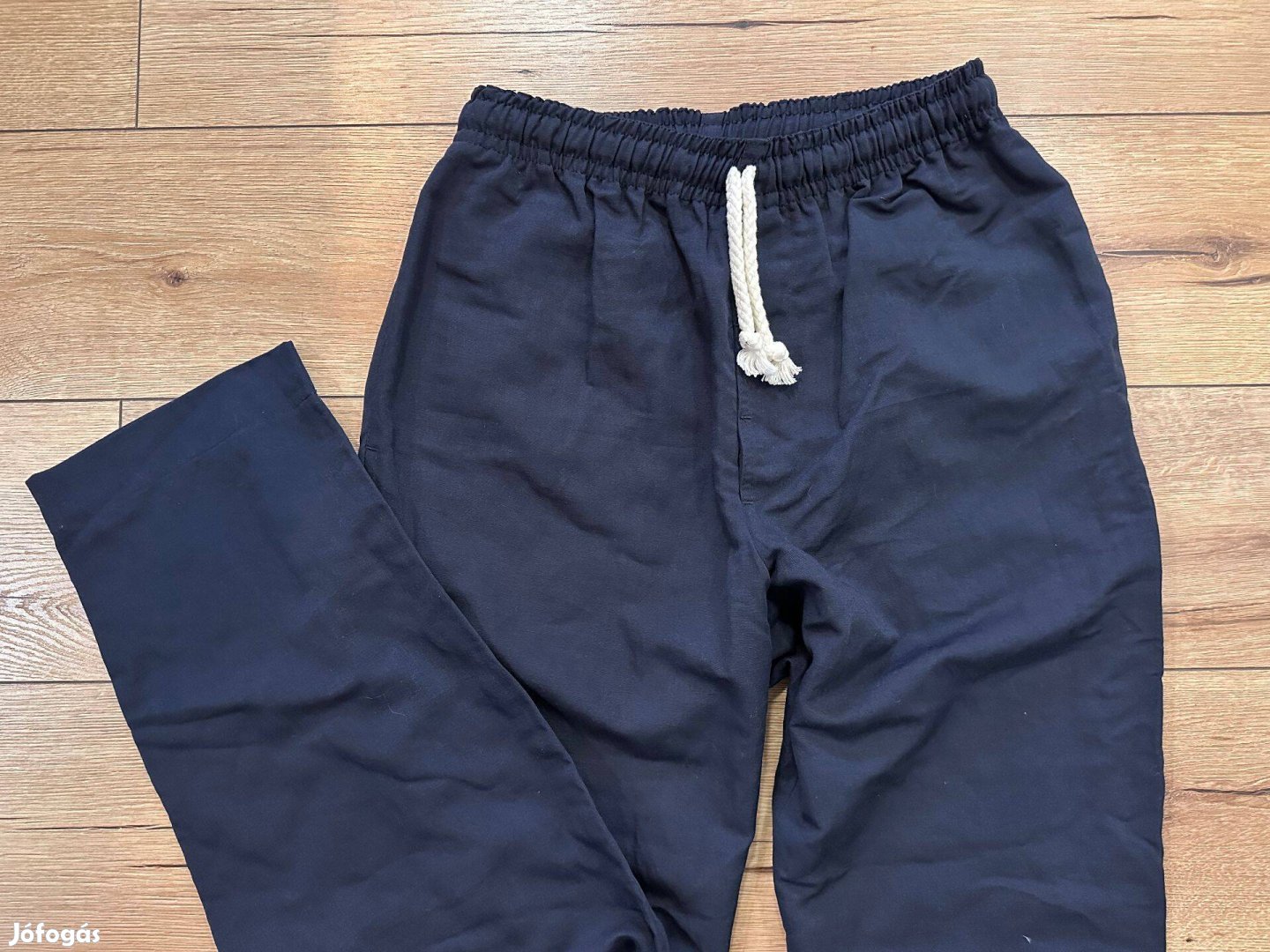 Lenvászon ffi nyári Hibátlan Melegítő nadrág XL