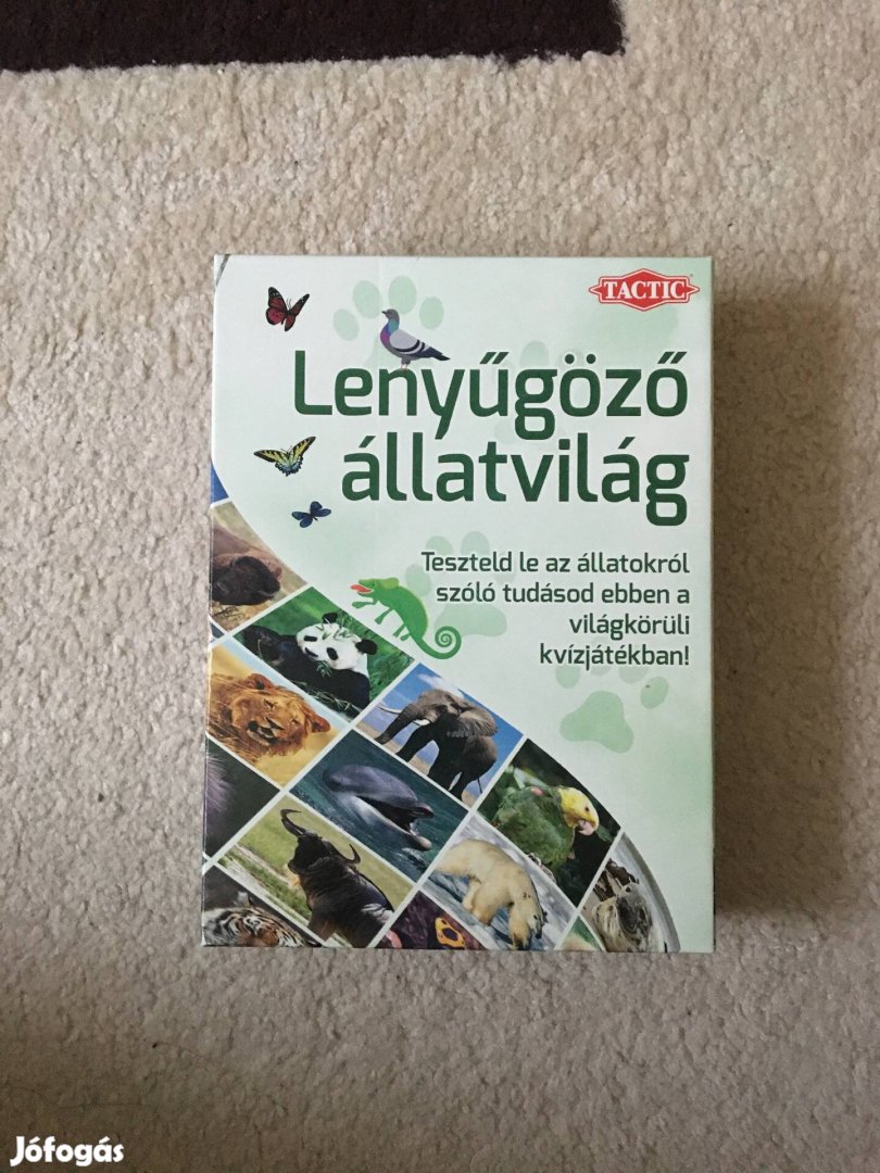 Lenyűgöző állatvilág társasjáték