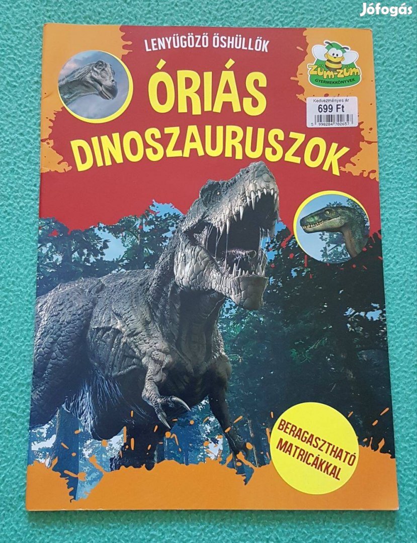 Lenyűgöző őshüllők - Óriás dinoszauruszok könyv