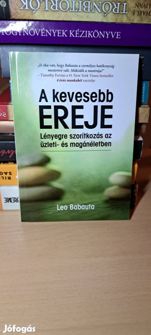 Leo Babauta: A kevesebb ereje