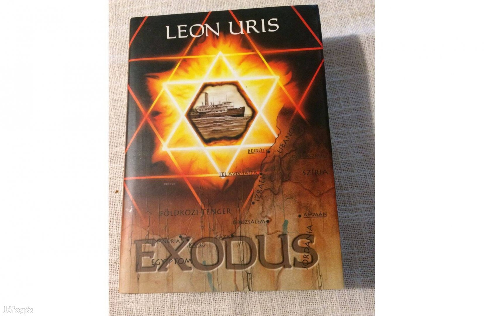 Leon Uris A zarándok Exodus Szentháromság A királynő törvényszéke