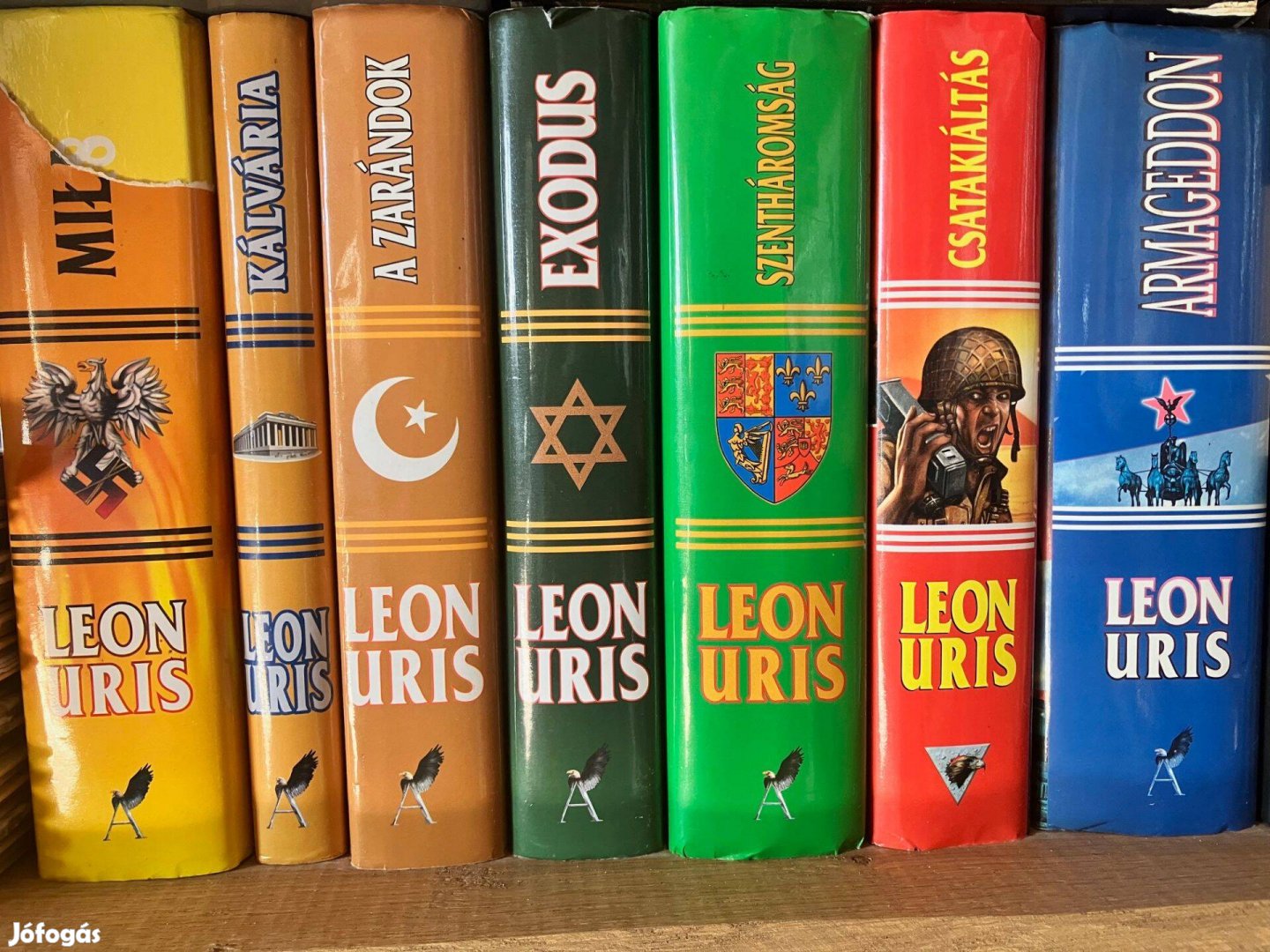 Leon Uris könyvek
