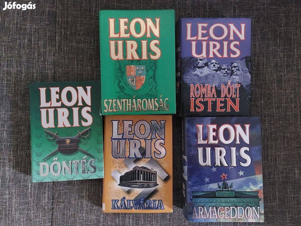 Leon Uris könyvek
