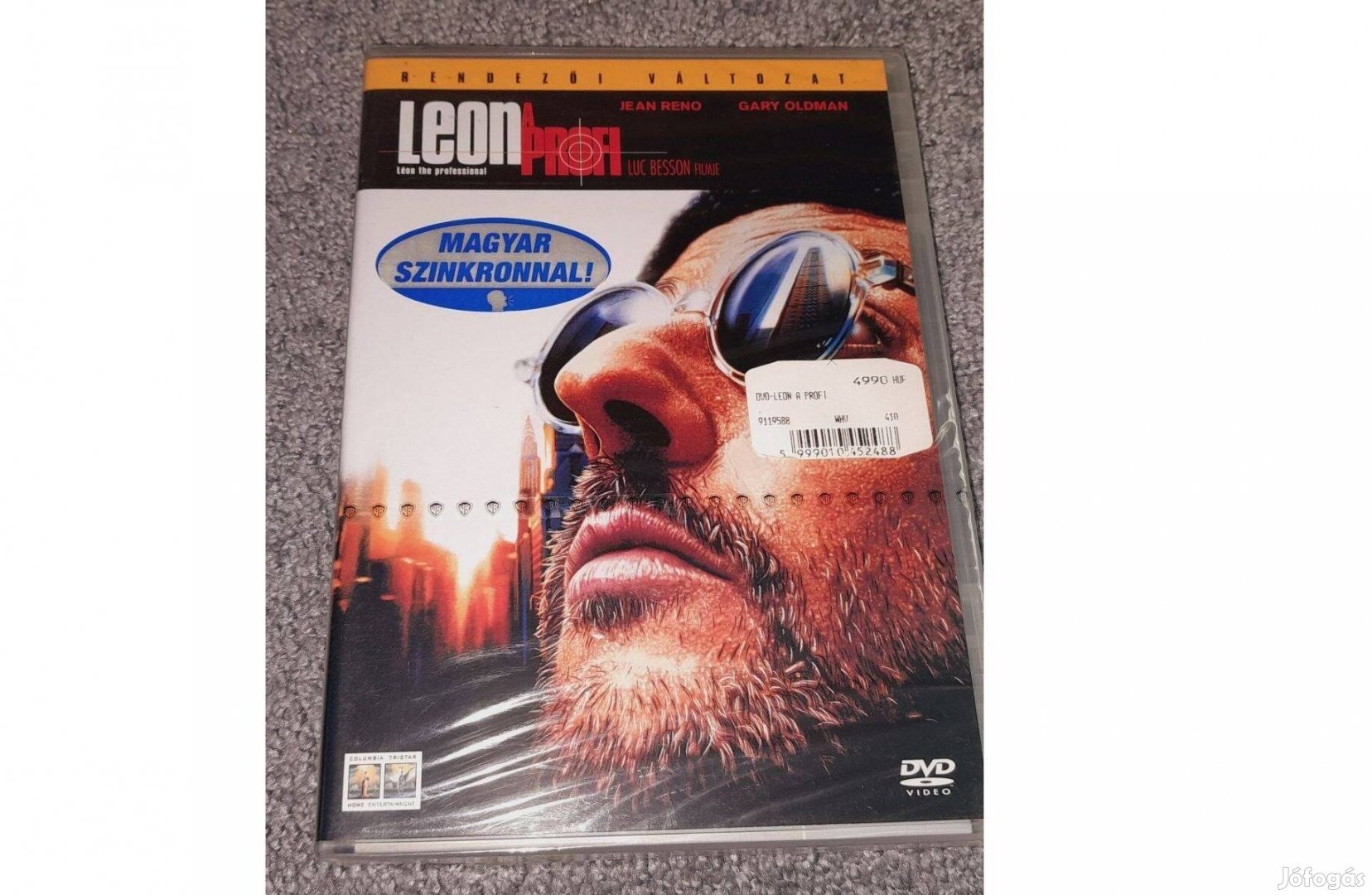 Leon a profi DVD (1994) Új, Fóliás Szinkronizált (Luc Besson filmje)