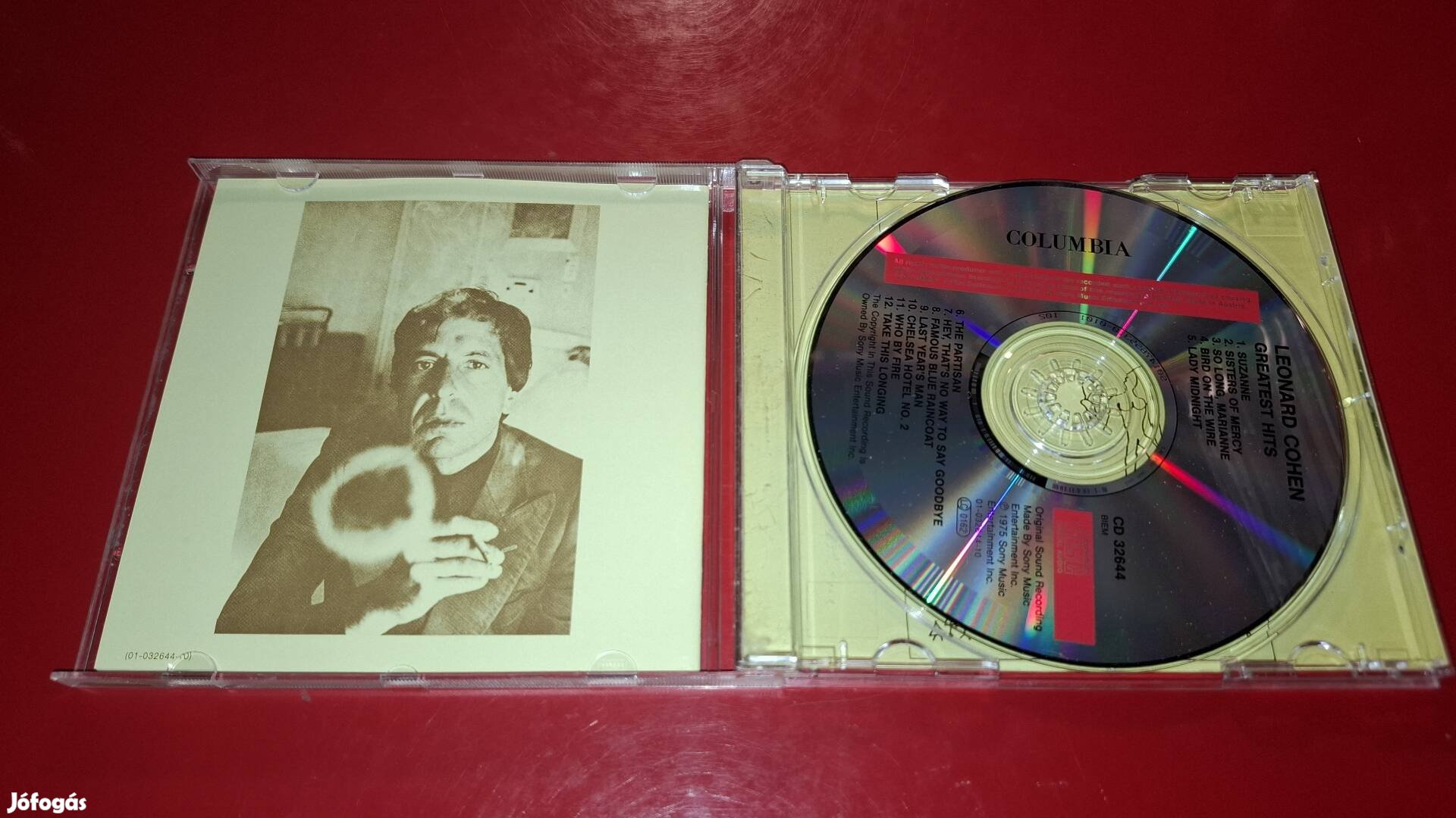 Leonard Cohen Greatest Hits Cd