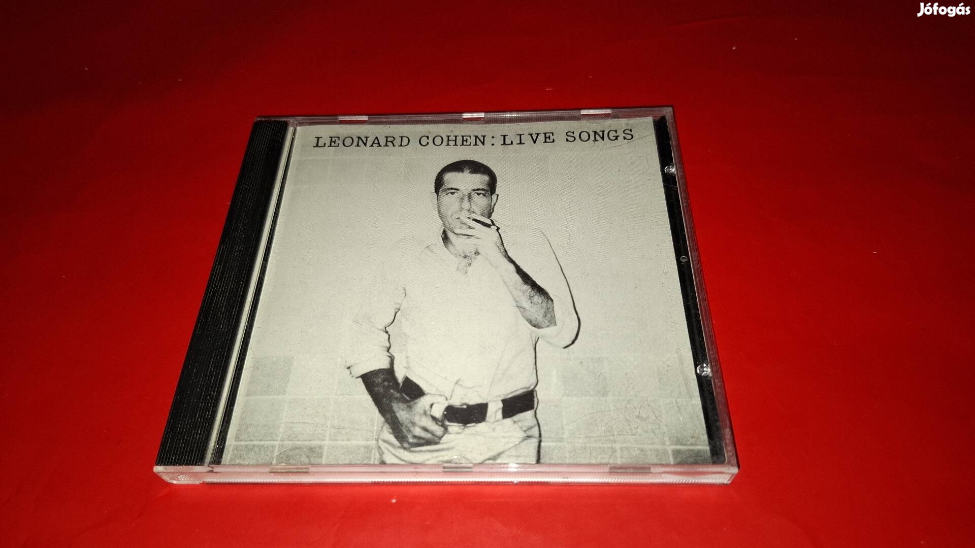 Leonard Cohen Live Songs Cd 