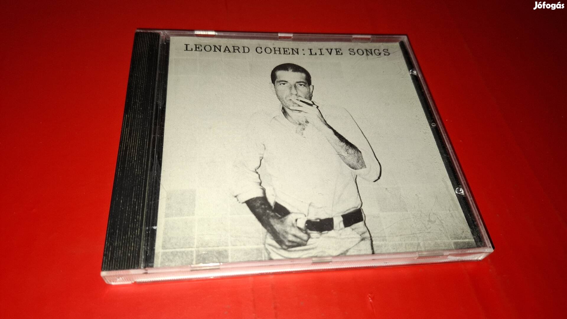 Leonard Cohen Live songs Cd 