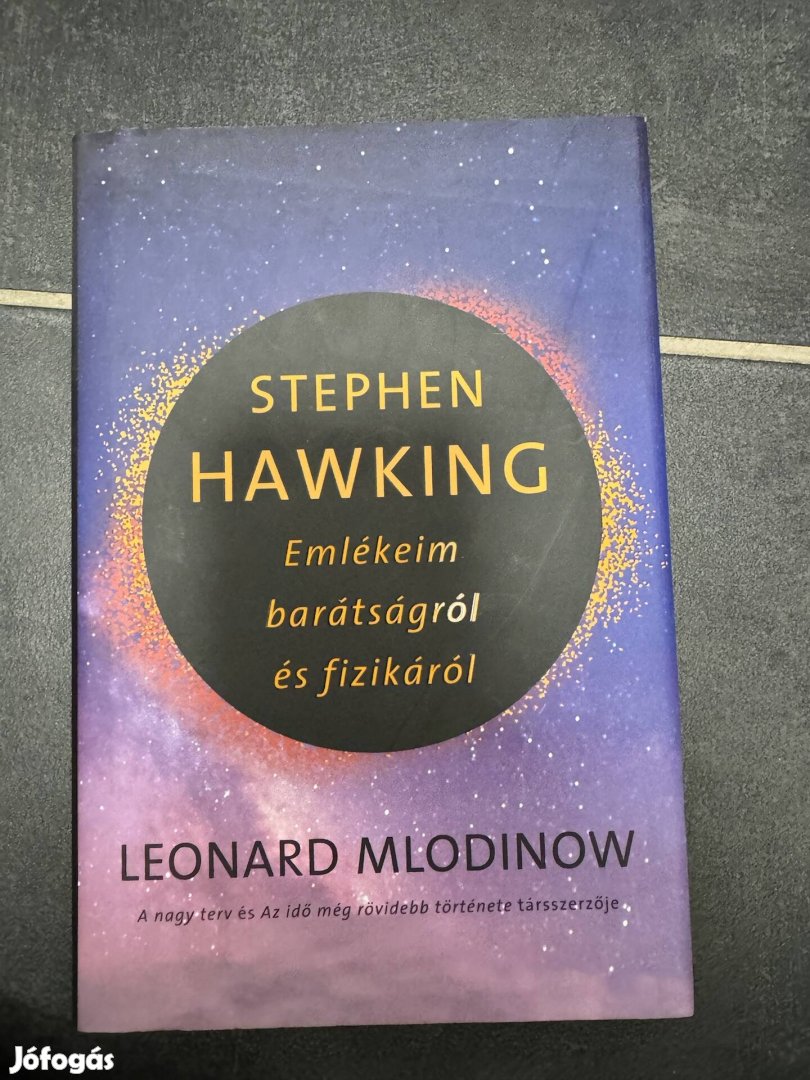 Leonard Mlodonow Stephen Hawking Fizikus könyv