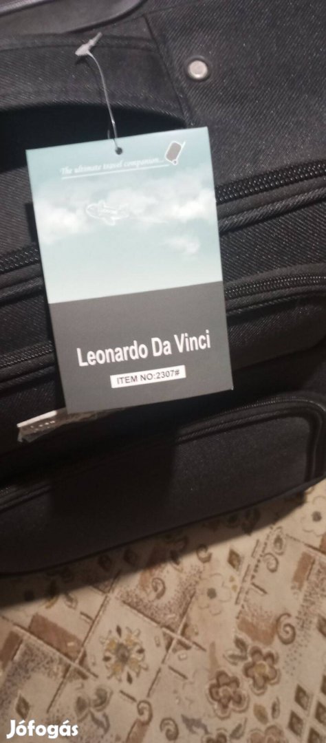 Leonardo Da Vinci utazó bőrönd