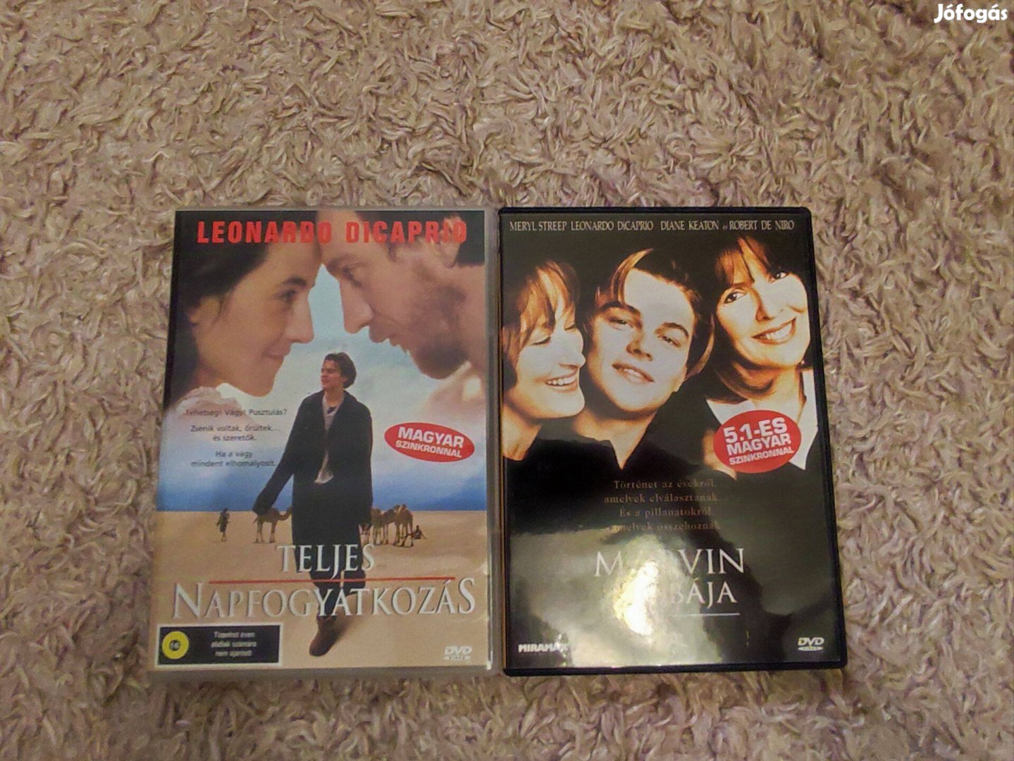 Leonardo Dicaprio DVD csomag