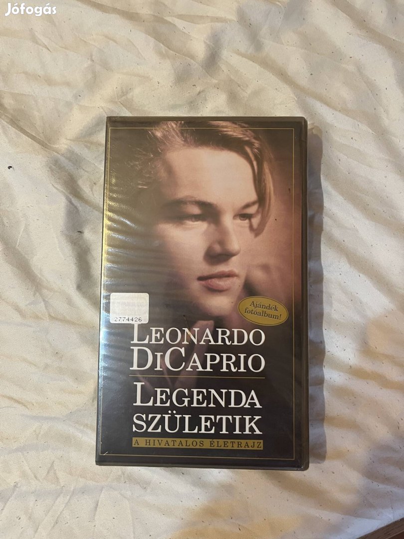 Leonardo Dicaprio: Legenda születik - VHS - !!!Bontatlan!!!