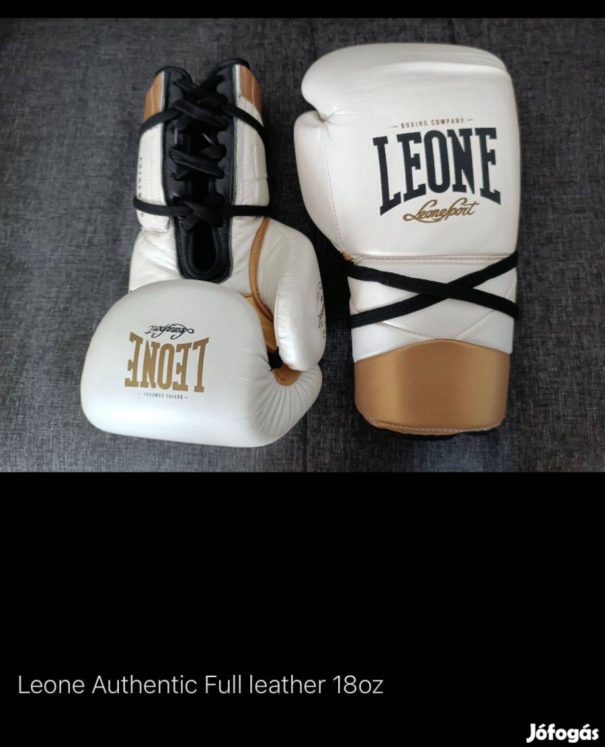 Leone Authentic 1 boxkesztyű 18Oz