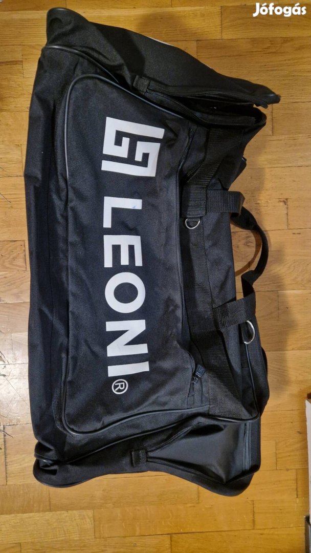 Leoni fekete óriási sporttáska Akció!