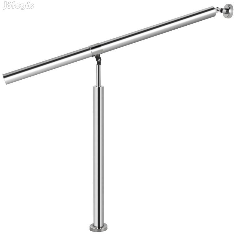 Lépcsőkorlát kapaszkodó rozsdamentes acél 80cm