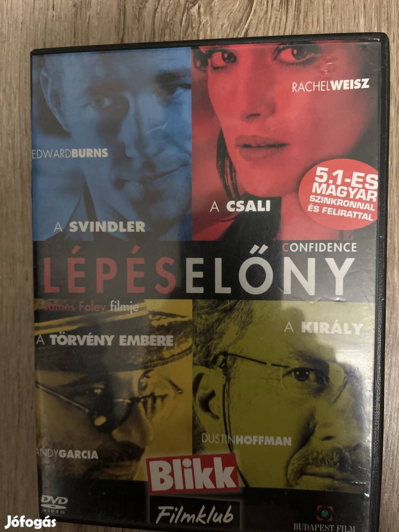 Lépéselőny dvd 