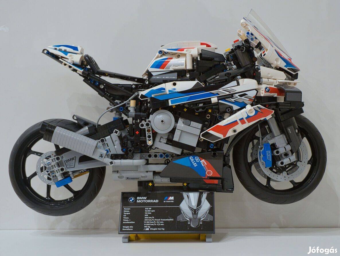 Lepin Technic 42130 BMW M 1000 RR motor 1920db Új