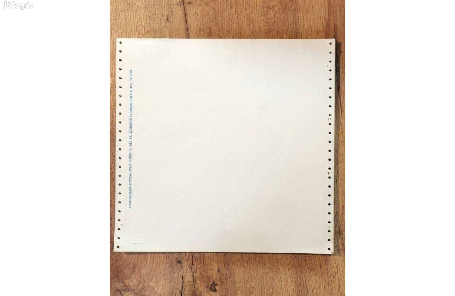 Leporelló papír mátrix nyomtatóhoz 313 x 12" 1 példányos