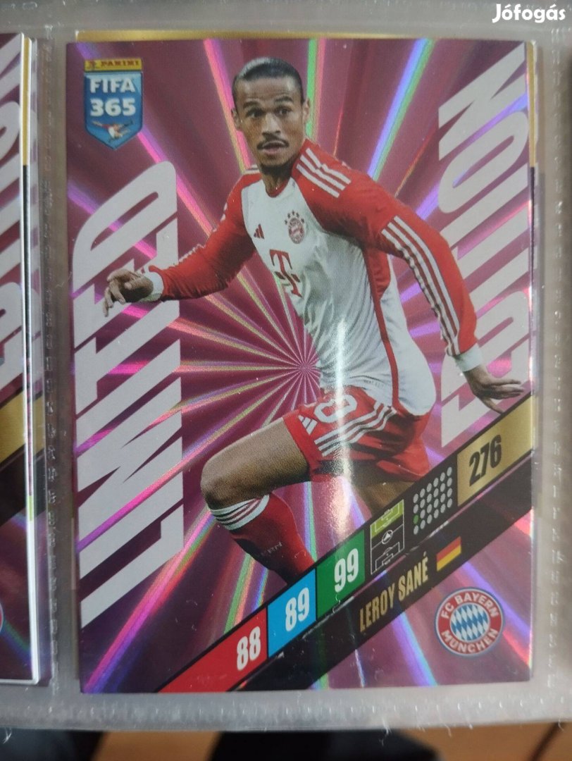 Leroy Sané (Bayern München) FIFA 365 2024 Limited edition focis kártya