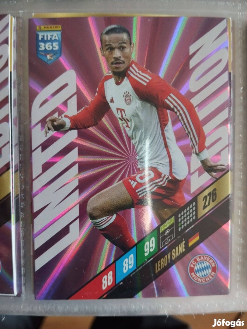 Leroy Sané (Bayern München) FIFA 365 2024 Limited edition focis kártya