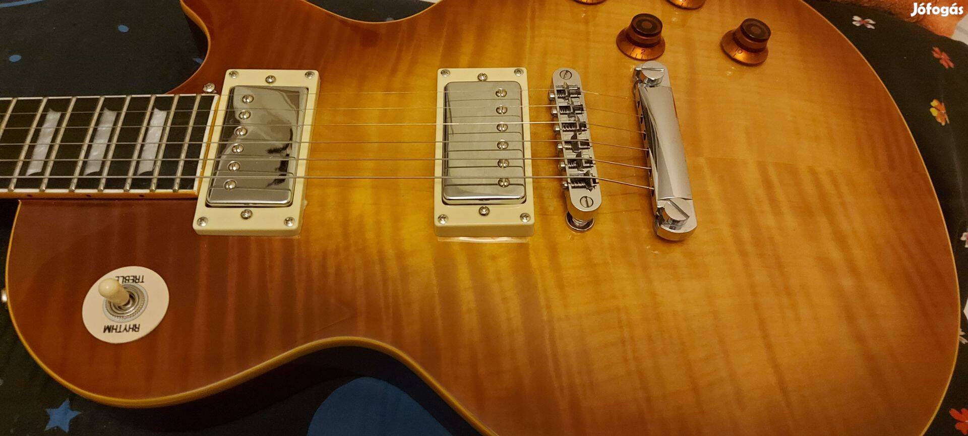 Les Paul forma elektromos gitár