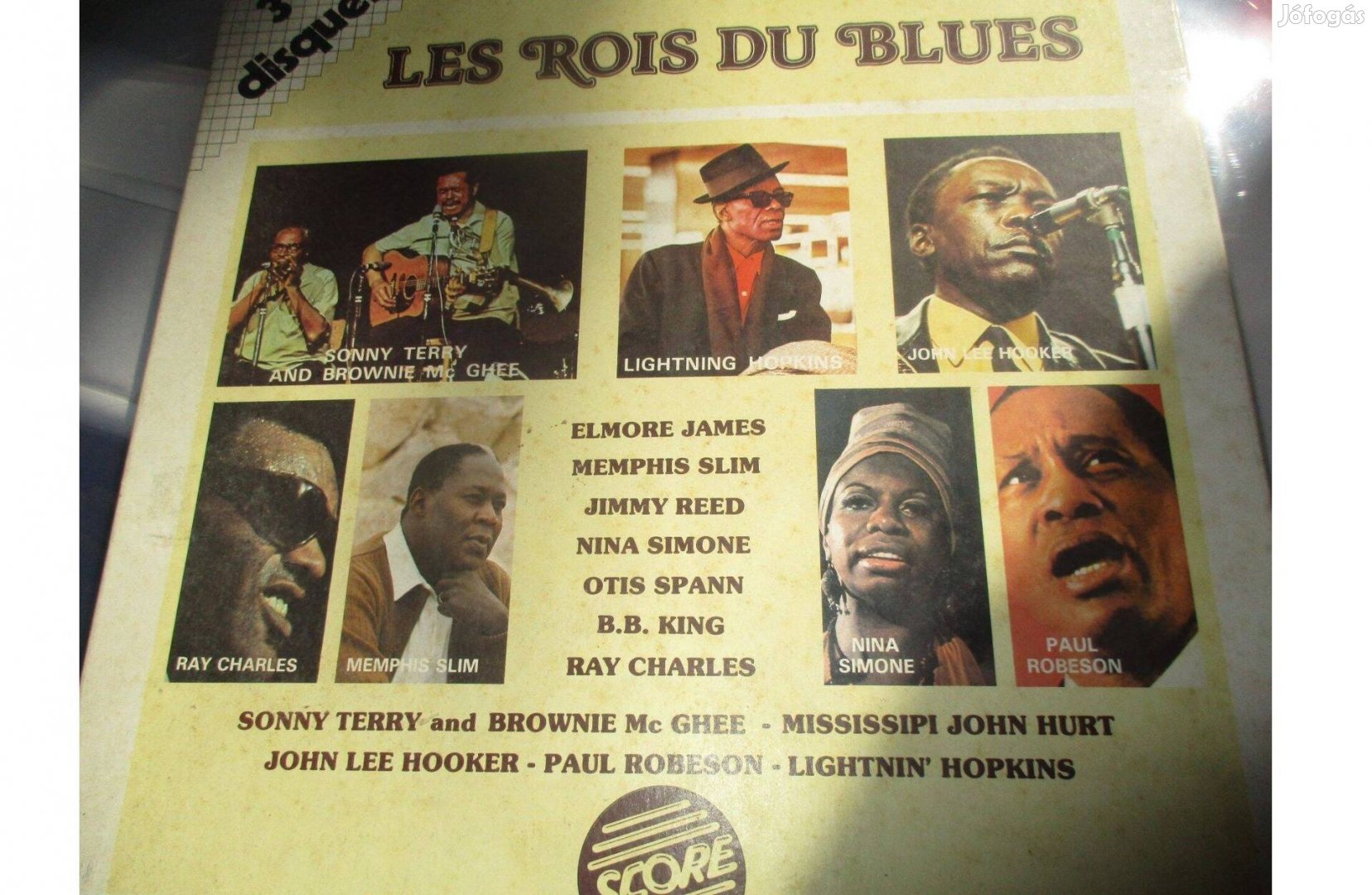 Les Rois du blues díszdobozos bakelit hanglemez eladó (3 LP)