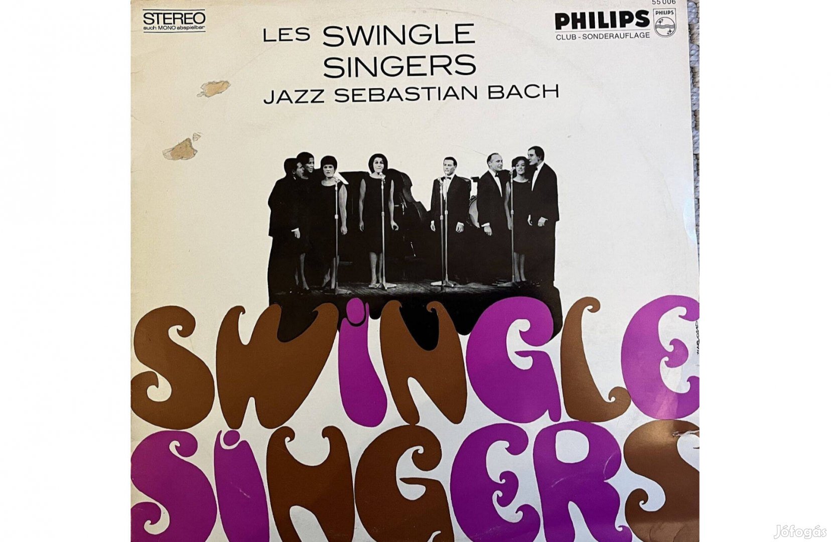 Les Swingle Singers: Jazz Sebastian Bach LP