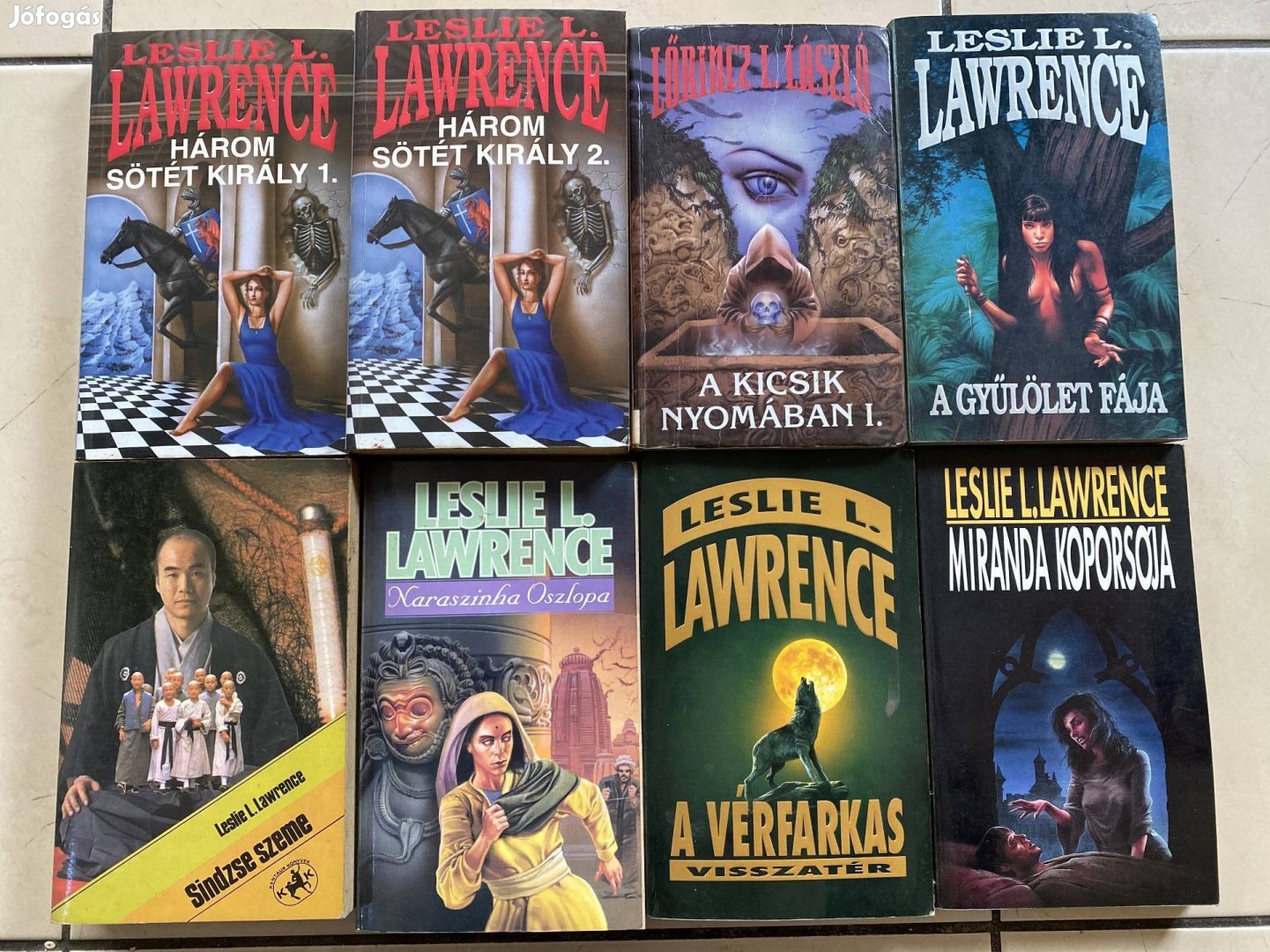 Leslie L. lawrence könyvek