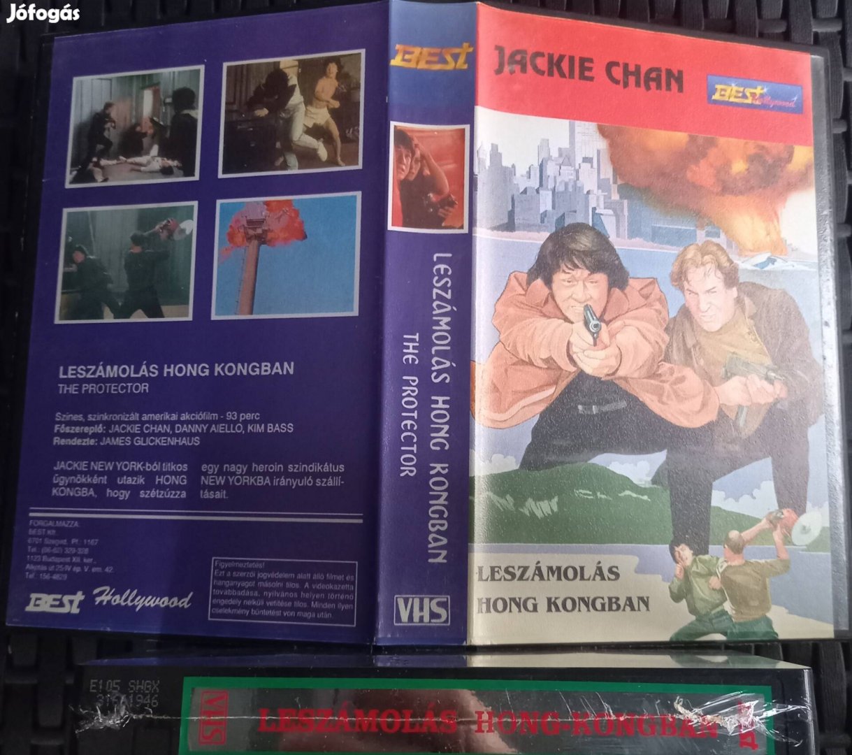 Leszámolás Hong Kongba - akció vhs - nagytok