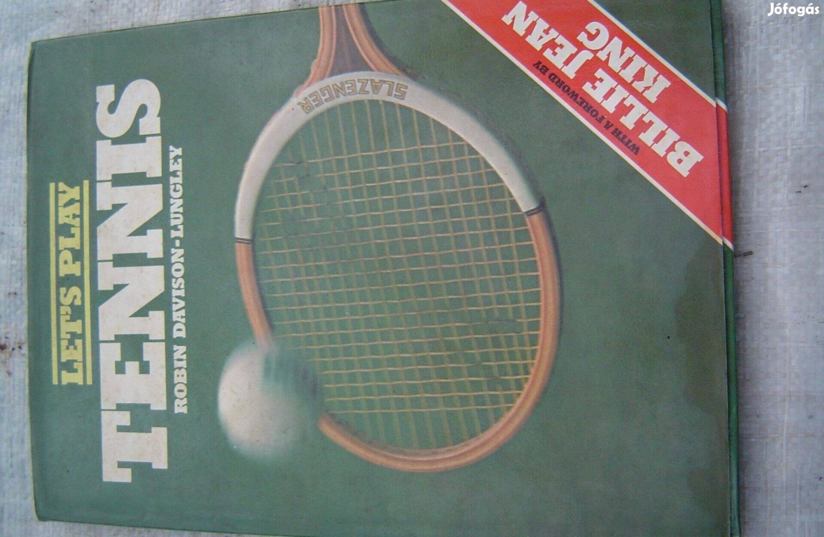 Lets Play Tennis. könyv