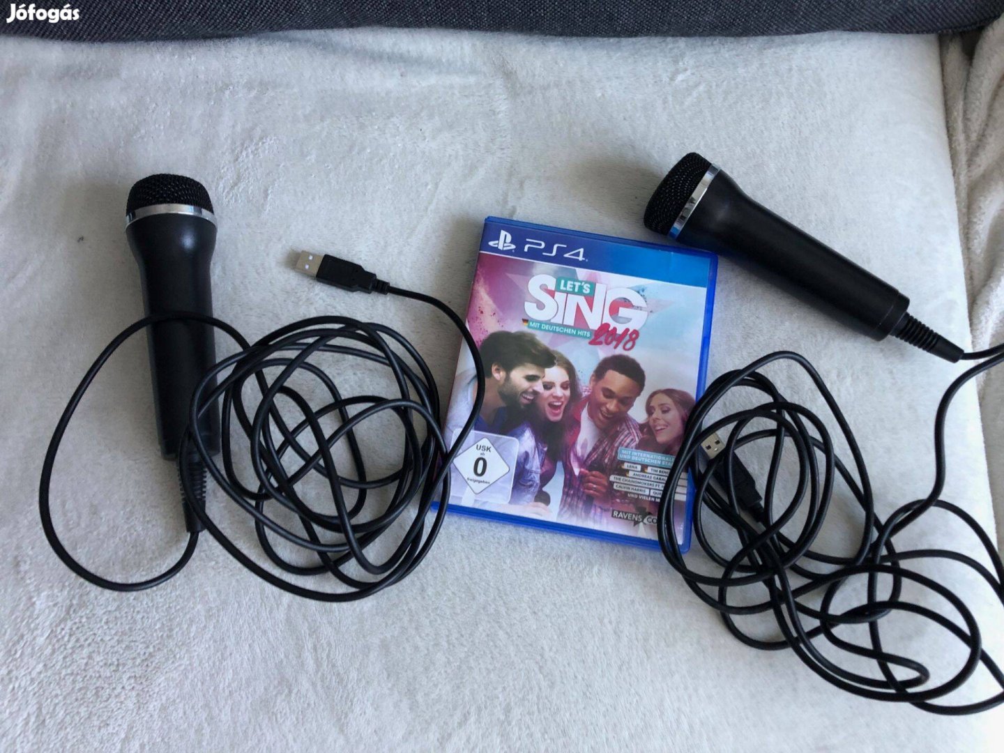 Let's Sing 2018 Ps4 Playstation 4 + 2db mikrofon